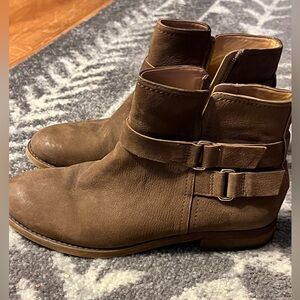 Brown Franco Sarto bootie size 7.5